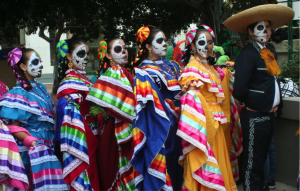 Messico, abiti tradizionali nei Los Dias de Los Muertos